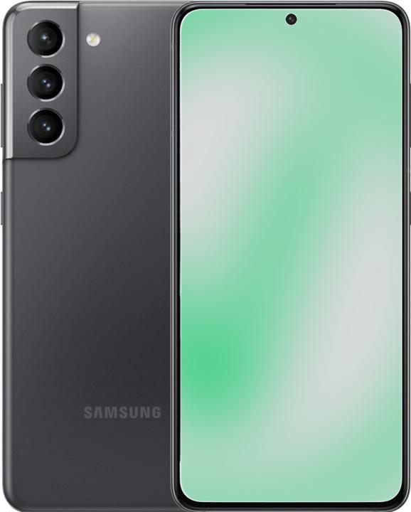 Actual product image Revendo Samsung Galaxy S21 5G Dual-SIM (128 GB, Phantom Gray, 6.20", 12 Mpx, Dual SIM, B / Very good)