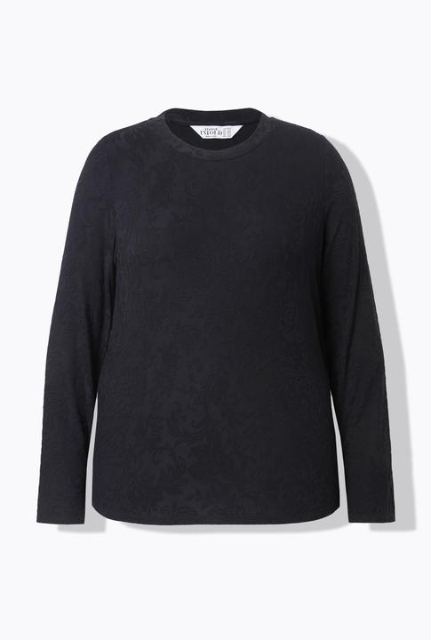 Produktbild Studio Untold Longsleeve, Slim Shape, Jacquardmuster, Langarm (60)