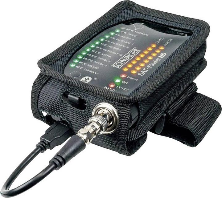 Actual product image Schwaiger Sat-Finder HD incl. battery (DiSEqC)