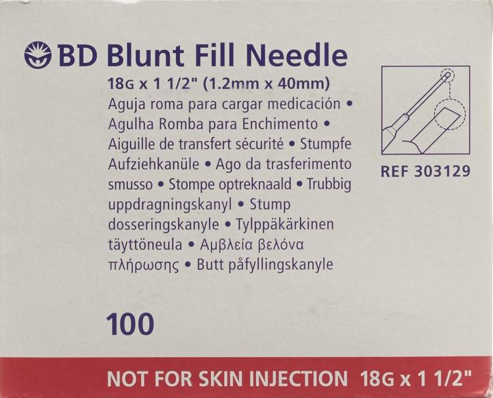 Produktbild BD Blunt Fill Sicherheitsaufziehkanüle Sicherheitsaufziehkanüle
