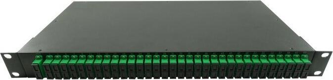 BlueOptics CWDM multiplexer rack solution, 18-channel, singlemode, 1U LC/APC LC/UPC