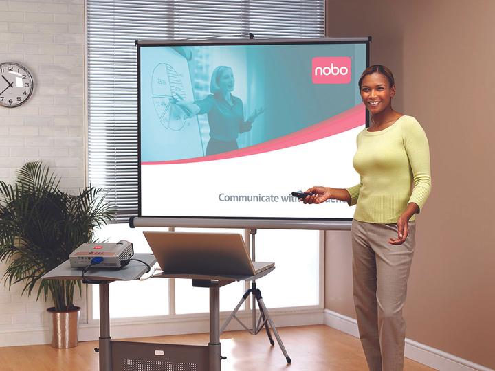 Produktbild Nobo Stativ-Leinwand (98", 4:3)