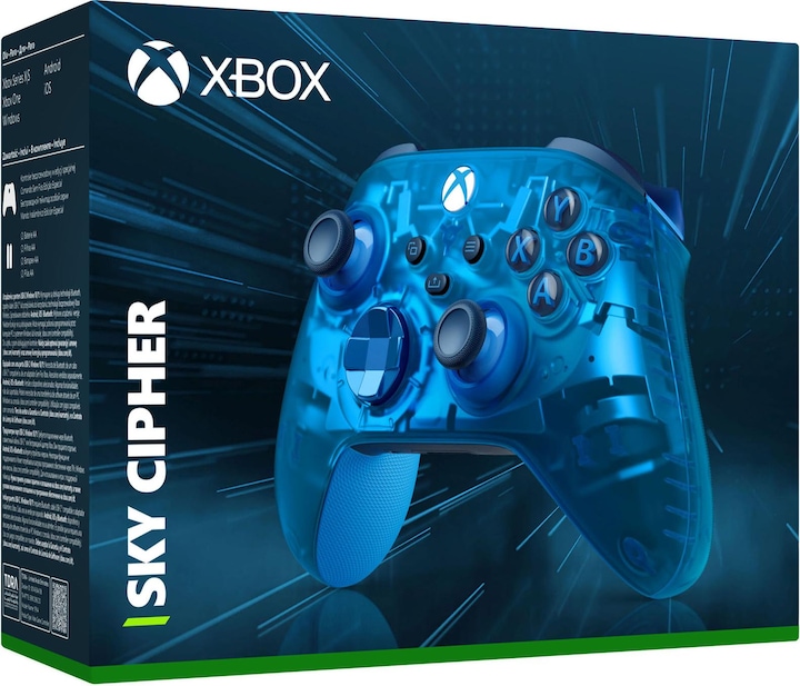 Image du produit Microsoft Xbox Wireless Controller - Sky Cipher (Special Edition) (PC, Xbox Series X, Xbox One X, Xbox One S, Xbox Series S, Android, iOS)