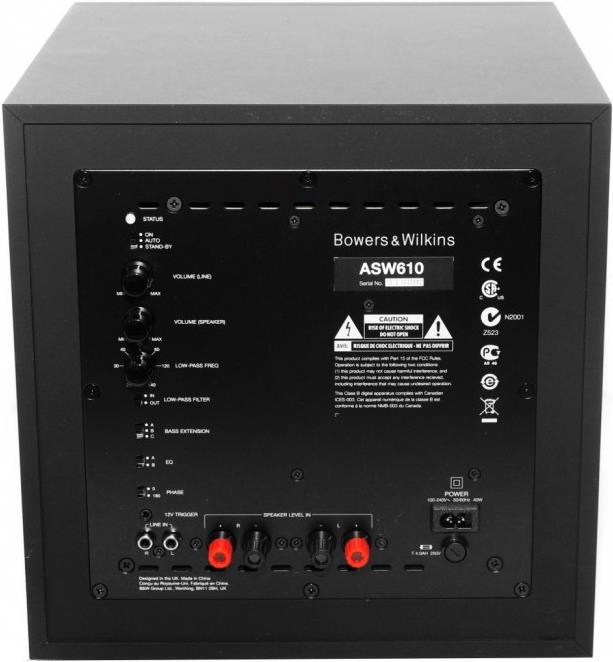 Actual product image Bowers & Wilkins ASW610 (1 pcs., 200 W)