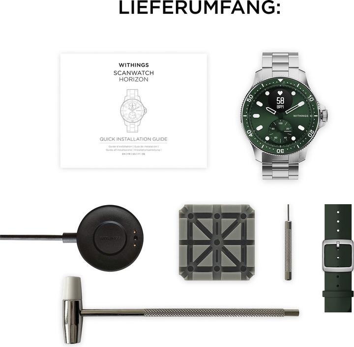 Actual product image Withings Scanwatch Horizon (43 mm)