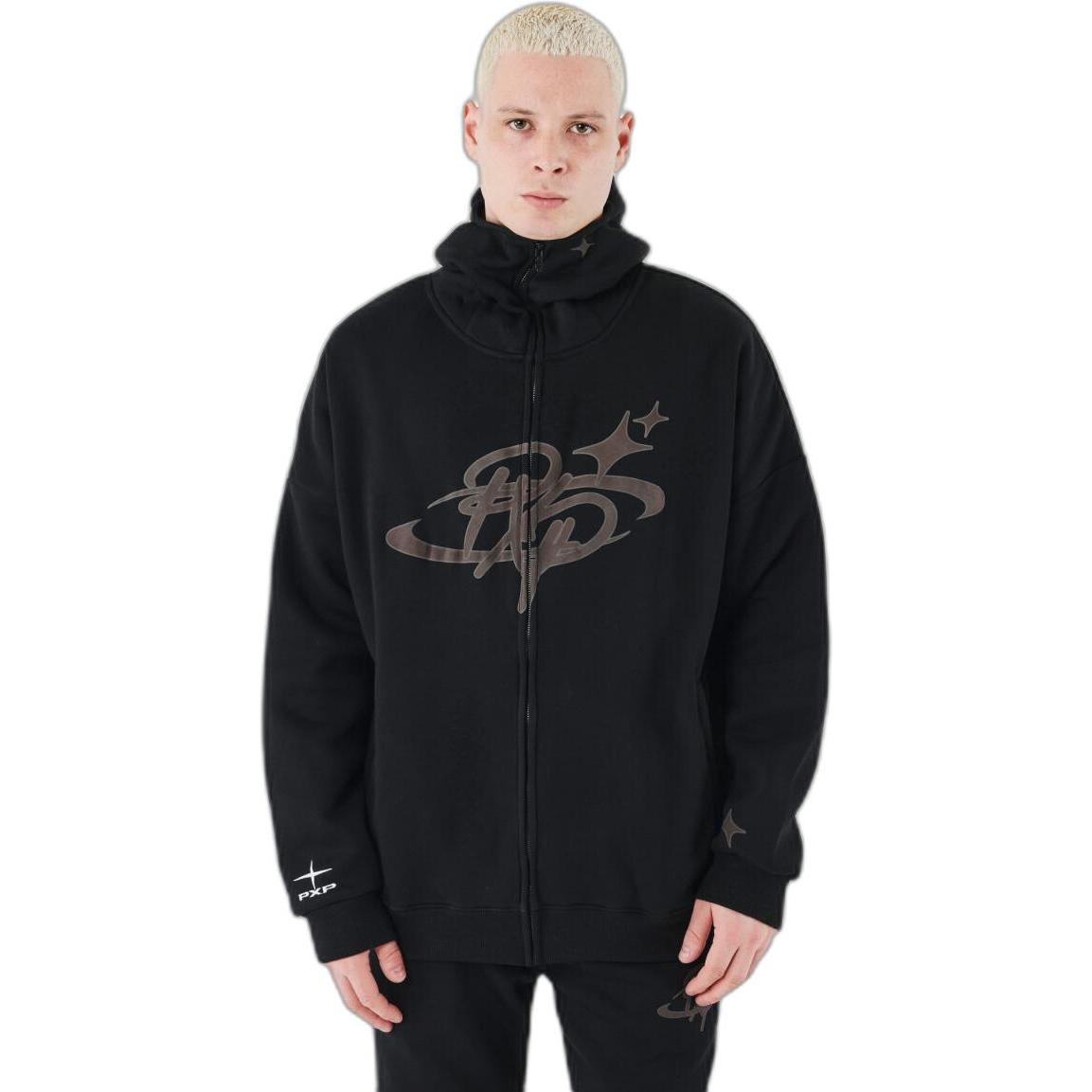 Project X Paris, Herren, Pullover, Collaboration Kalash, Schwarz, (L)