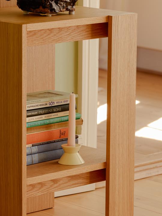 Image du produit Hübsch Two Kerzenhalter Gelb