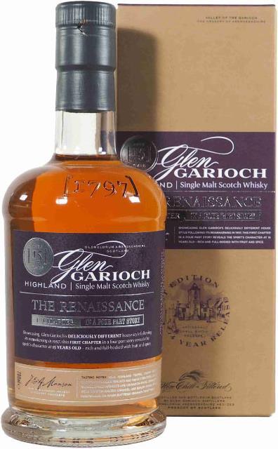 Produktbild Glen Garioch 15 Years The Renaissance (Single Malt, Scotch Whisky, 1 x 70 cl)