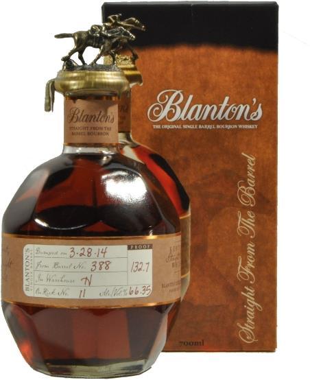 Produktbild Blanton's Straigth from the Barrel (1 x 70 cl)