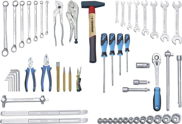 Produktbild Gedore S 1151 Werkzeugsortiment 57-teilig MM