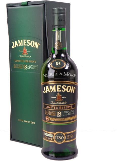 Produktbild Jameson 18 years (1 x 70 cl)