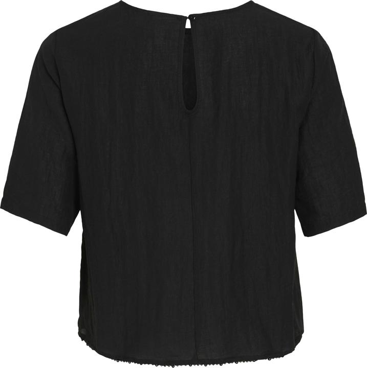 Image du produit Vila Haut à col rond et manches courtes (38)