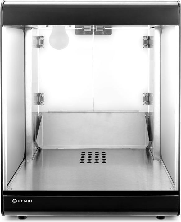 Actual product image Hendi Nacho Warmer - Professional chip warmer - 230V/300W - RVS/Zwart - 320x390x(H)510mm