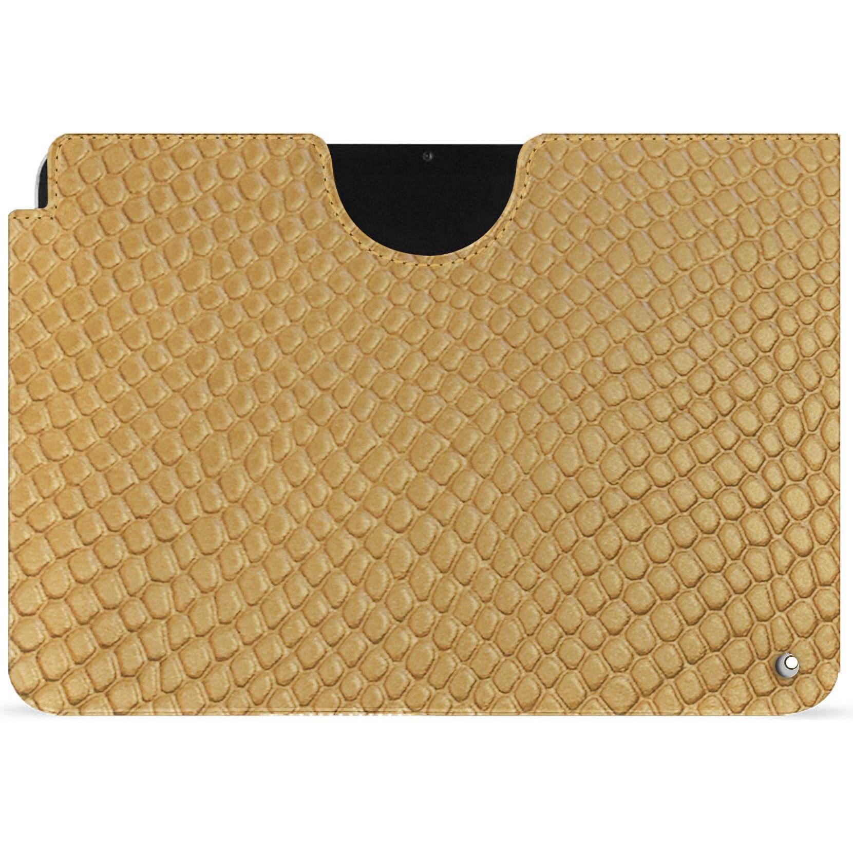 Noreve Lederschutzhülle (iPad 2022 (10. Gen)), Tablet Hülle, Beige