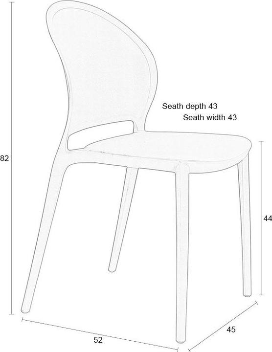 Produktbild Zuiver Sjoerd Outdoor Chair Green