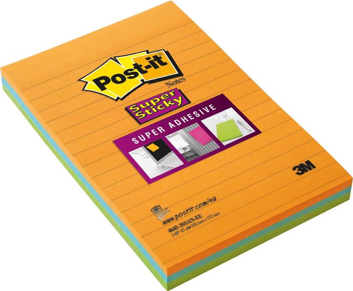 Produktbild Post-it Super Sticky Boost (152 x 102 mm)