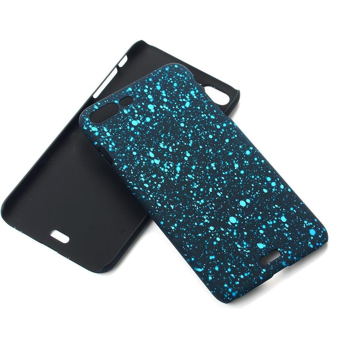 Thumbnail - König Design Handy Hülle Schutz Case Bumper Schale für Apple iPhone 7 Plus 3D Sterne Türkis (Apple iPhone 7 Plus), Smart...