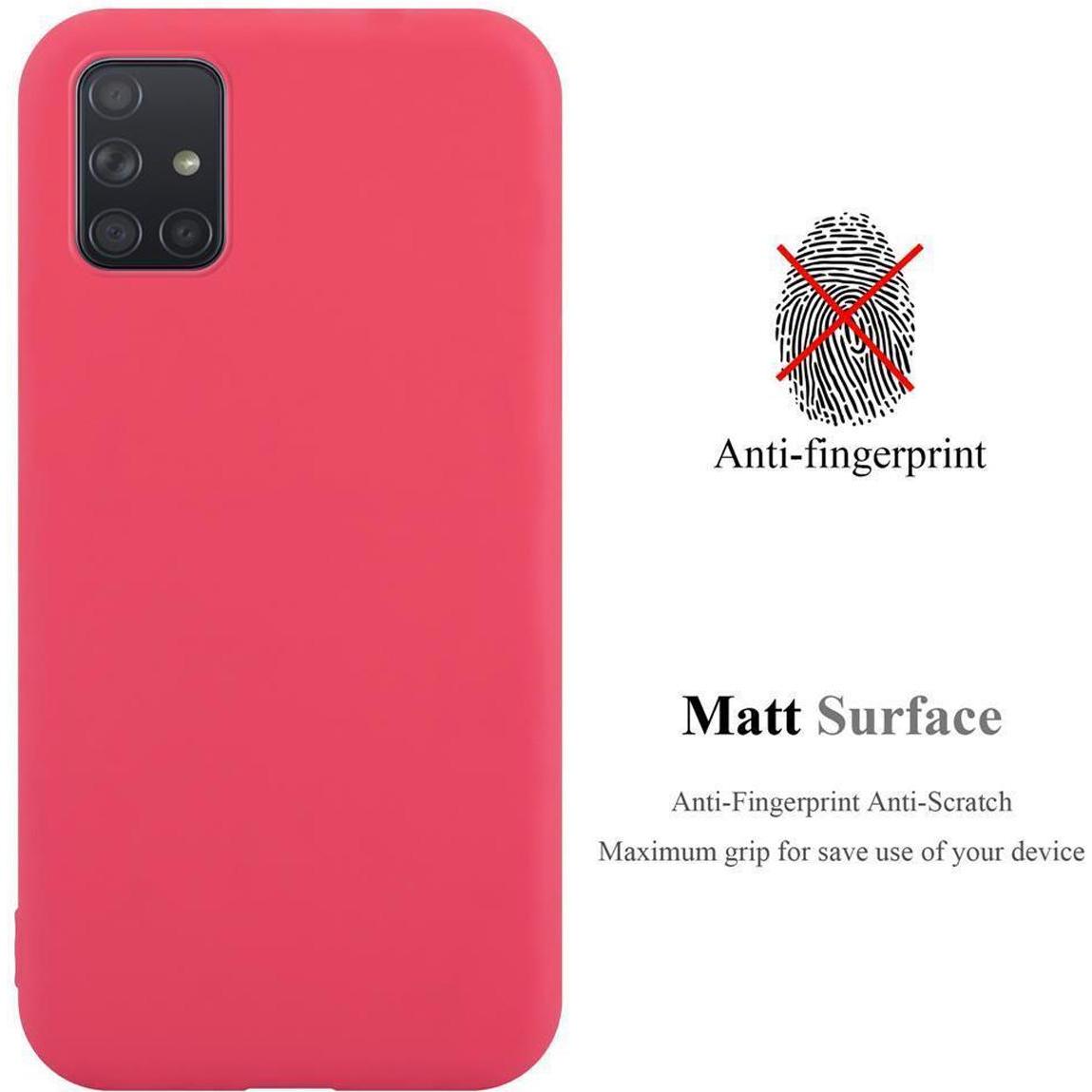 Thumbnail - Cadorabo TPU Candy Cover (Samsung Galaxy A51), Smartphone Hülle, Rot