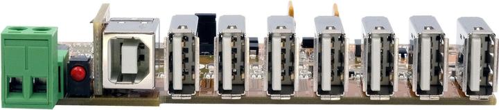 Image du produit Exsys Carte de concentrateur industriel USB 2.0 7 ports (USB-B, 7 Ports)