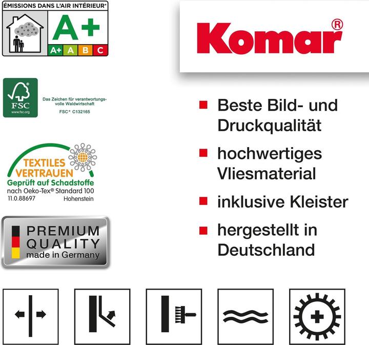 Produktbild Komar Fototapete Vlies X7-1079 Rainforest Mist 7-tlg. 350 x 250 cm (350 x 250 cm)