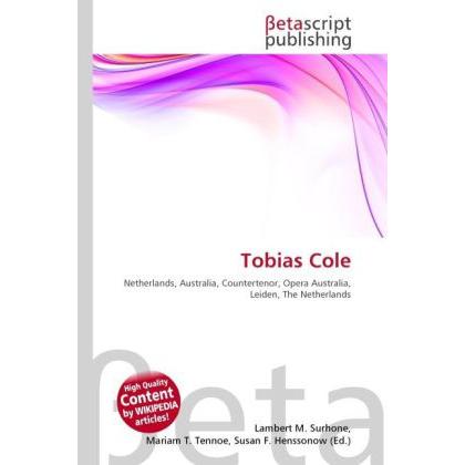 Thumbnail - Tobias Cole, Fachbücher von Lambert M. Surhone, Miriam T. Timpledon, Susan F. Marseken