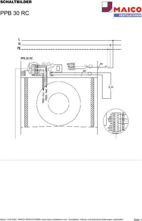 Actual product image Maico PPB 30 RC final assembly set