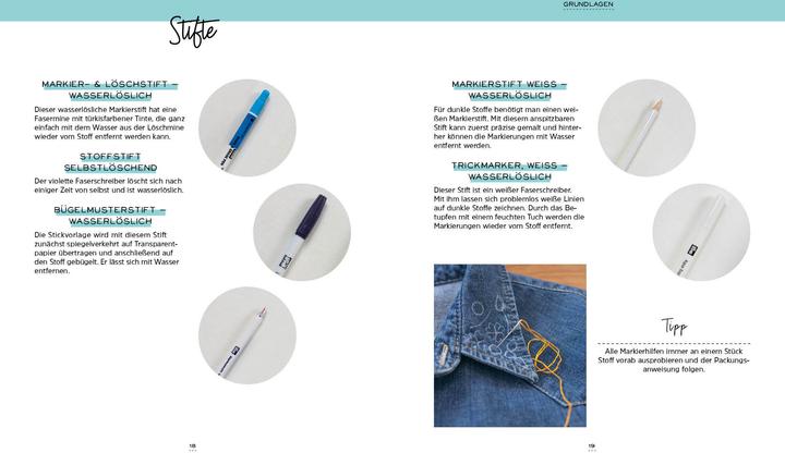 Actual product image Stich für Stich – Schick bestickt (German, Jennifer Dargel, 2023)