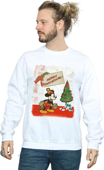 Produktbild Disney Mickey Mouse Vintage Christmas Sweatshirt (L)