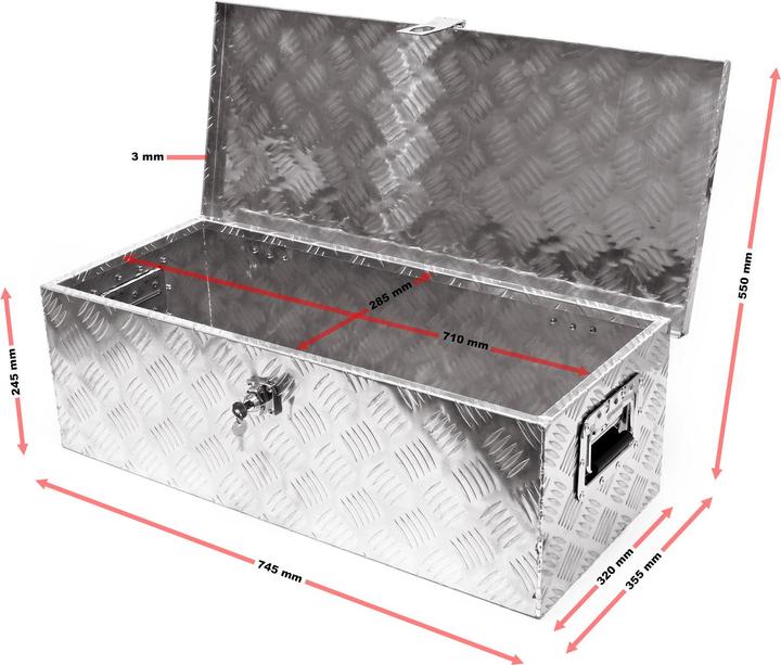 Actual product image Wiltec Toolbox