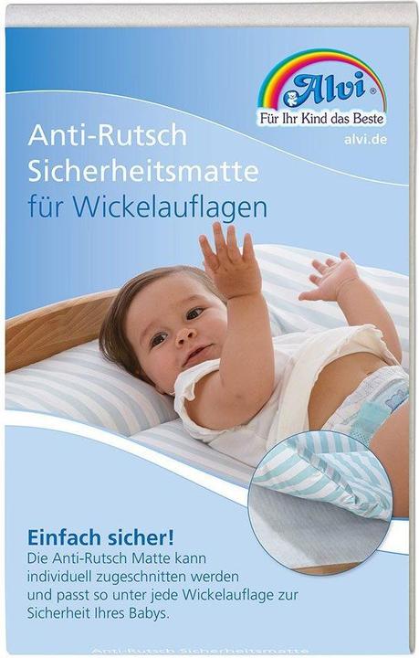 Image du produit Alvi Matelas à langer Tapis antidérapant pour matelas à langer - Blanc