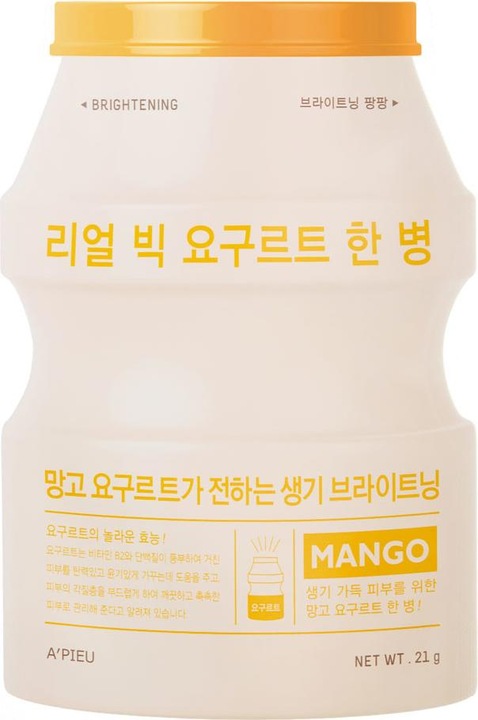 Image du produit A'Pieu Masque à la feuille de mangue Real Big Yoghurt (1000 ml)