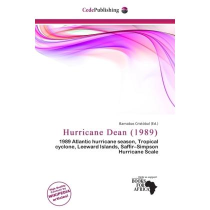 Hurricane Dean (1989), Fachbücher