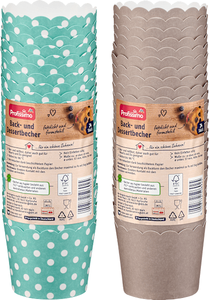 Produktbild dm Profissimo Back-& Dessertbecher