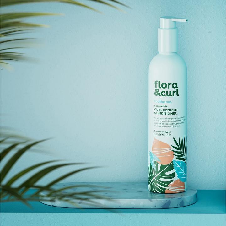 Immagine prodotto Flora & Curl Coconut Mint Curl Refresh - Conditioner For Revitalizing Curls