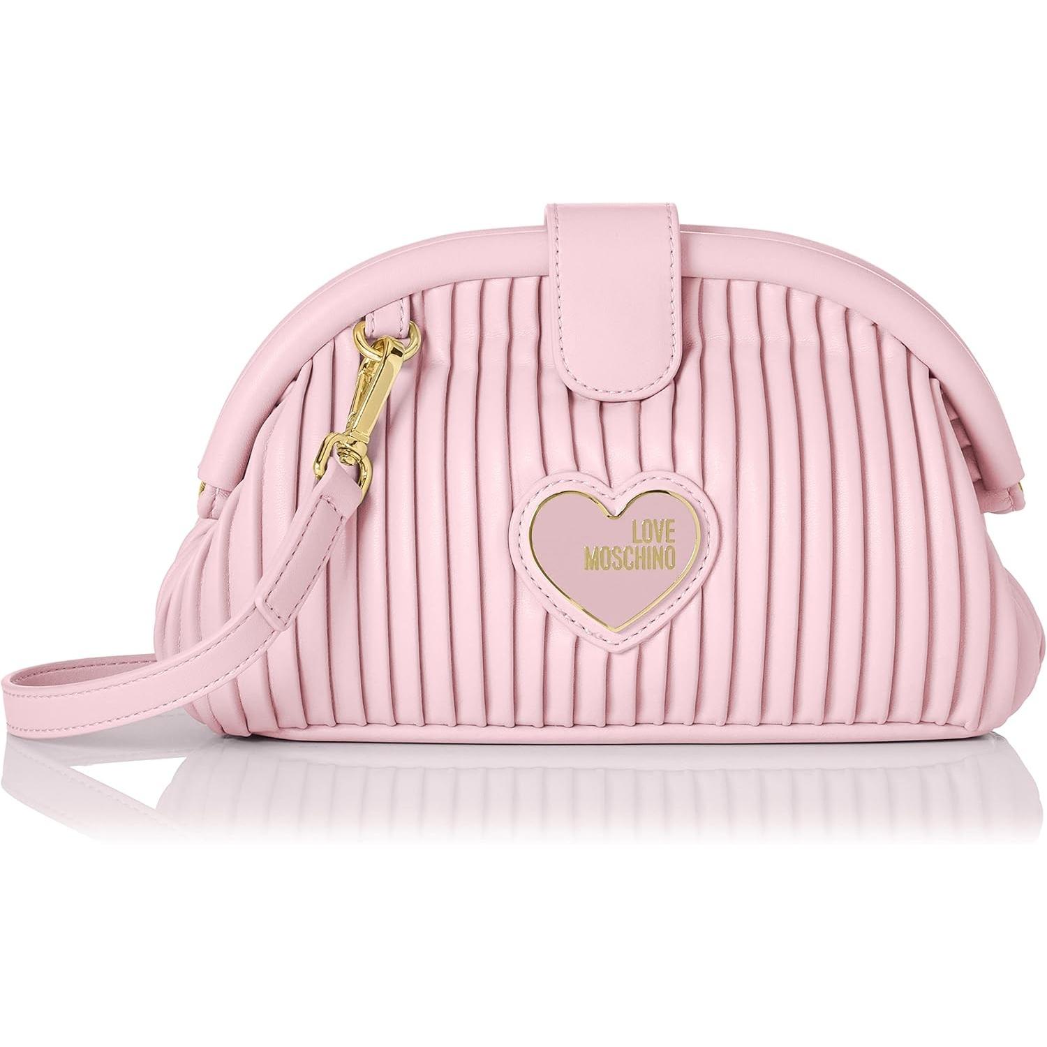 Love Moschino, Damen, Handtasche, Schoudertas mit Magnetverschluss, Rosa