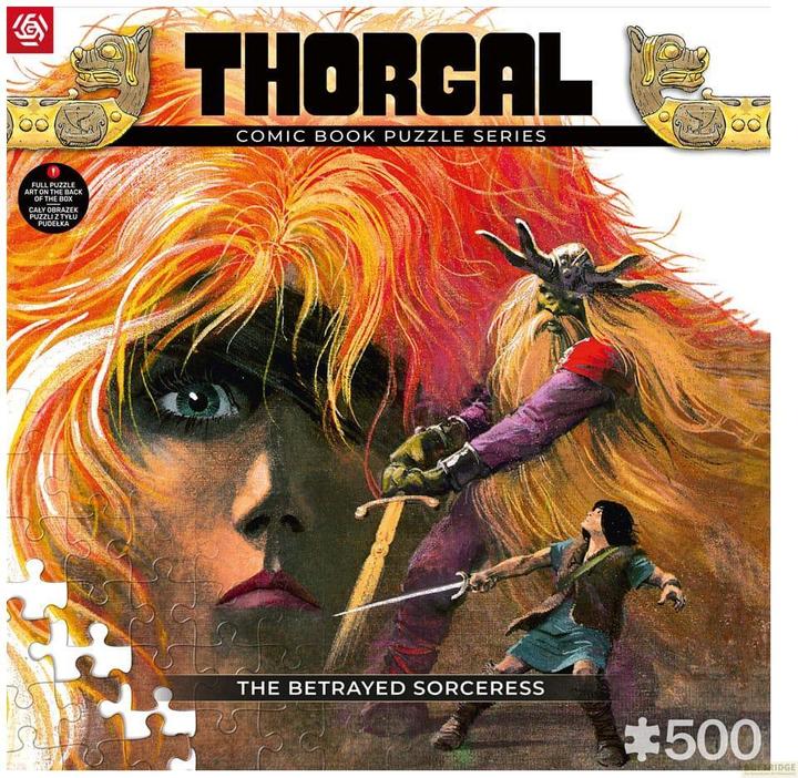 Actual product image Good Loot Thorgal Comic Puzzle The Betrayed Sorceress / Zdradzona Czarodziejka (1000 pieces) (500 pieces)