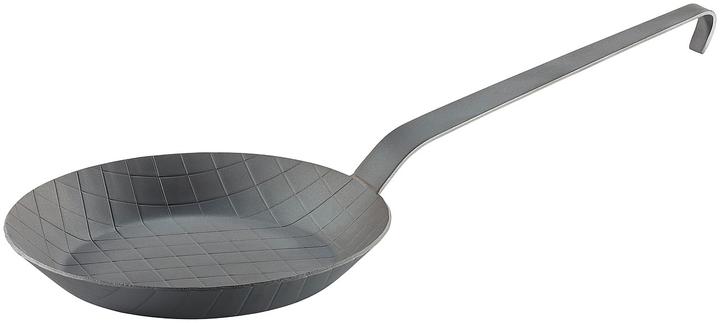 Produktbild Tornwald-Schmiede Kaltgeschmiedete Bratpfanne mit Rauten-Prägung (Bratpfanne, Carbonstahl)