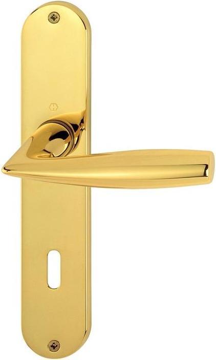 Actual product image Hoppe Long plate set Vitória M1515/302 brass F71 OB 72 mm DIN left / right (Door handle)