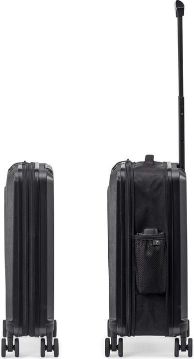 Actual product image Senz Foldable Carry On Trolley, 38L, Pure Black (38 l)