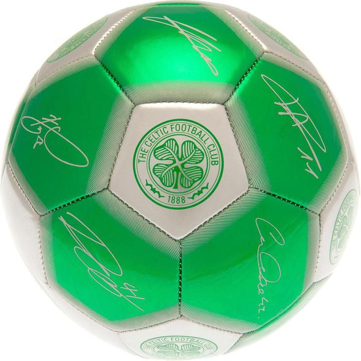Produktbild Celtic FC Fussball mit Unterschriften (5)