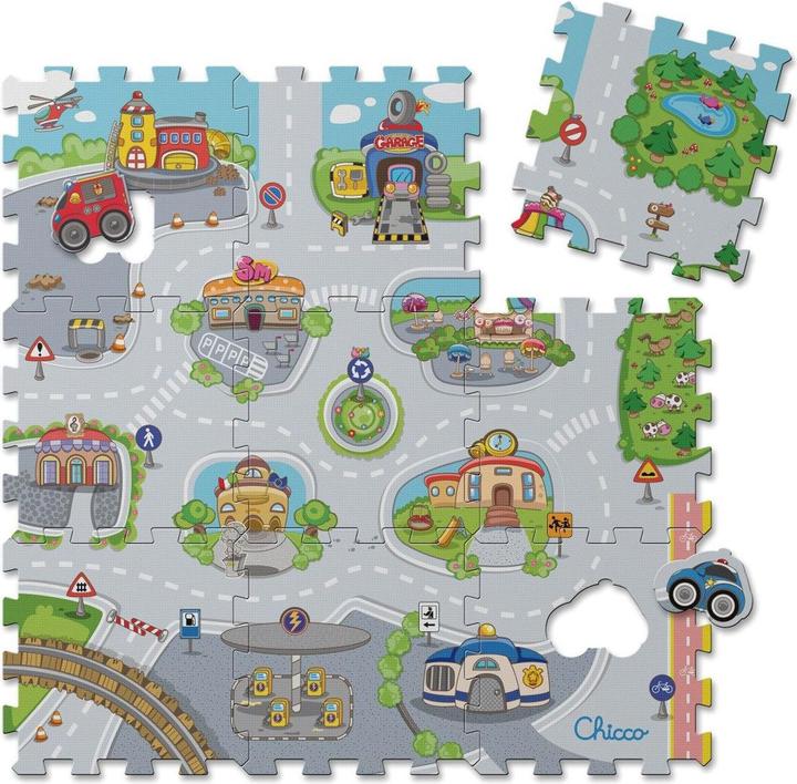 Produktbild Chicco Puzzle Matte (93 x 93 cm)