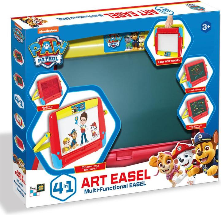 Image du produit Paw Patrol - Easel and Drawing Board - 4 in 1 Art Easel (AM-5155)
