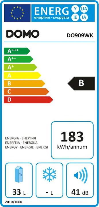 Energie-Label Domo Do909wk
