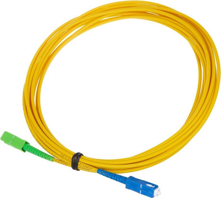 Productafbeelding No Name Patchkabel światłowód kabel Maclean SC/APC-SC/UPC SM 9/125 LSZH jednomodowy długość 15m simplex (15 m)