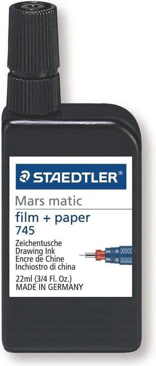Actual product image Staedtler Ink Mars matic 745 (Black, 1 pcs.)