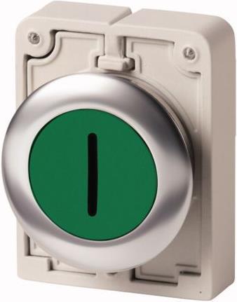 Produktbild Eaton Pushbutton 30mm flat green "I"