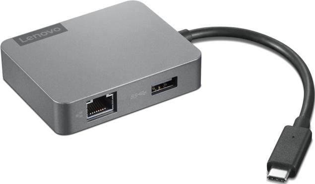 Image du produit Lenovo Travel Hub Gen 2 (USB-C, 4 Ports)