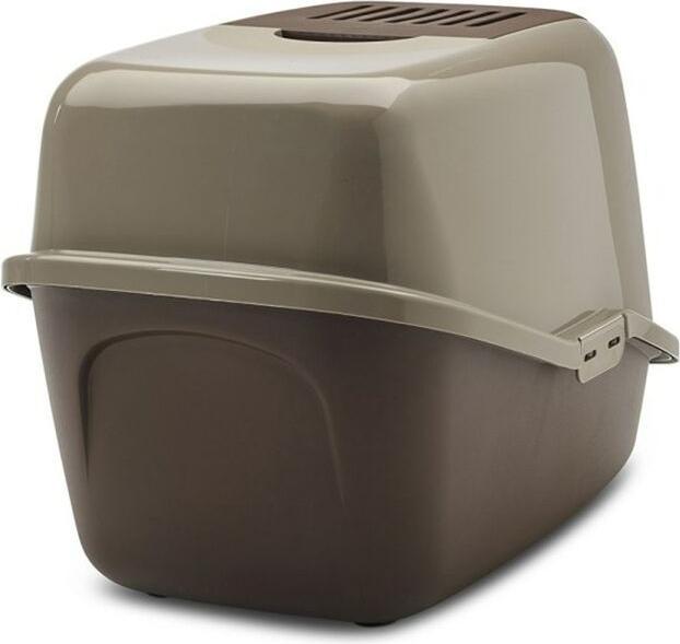 Actual product image Savic Nestor Cat Litter Box 56 x 39 x 38,5 brown (Cat litter box closed)