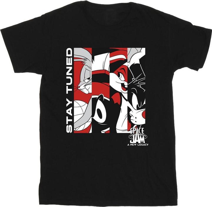 Immagine prodotto Space Jam Stay Tuned Maglietta Uomo (S)
