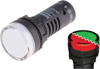 Immagine prodotto RS PRO Indicatore LED 22.5mm rosso/verde 230Vac